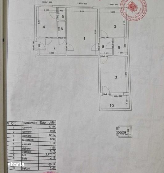 Apartament cu 3 camere în Titan
