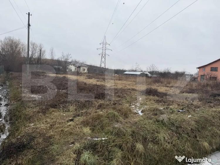 Teren de 1049 mp, în Priseaca