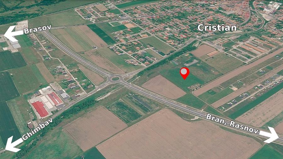Teren Construcții intravilan de 6355 mp, în Cristian