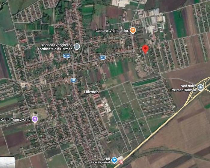 Teren de 543 mp, în Hărman