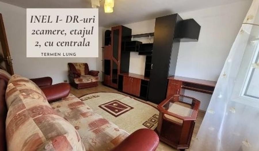 Apartament cu 2 camere decomandat, mobilat în Inel I