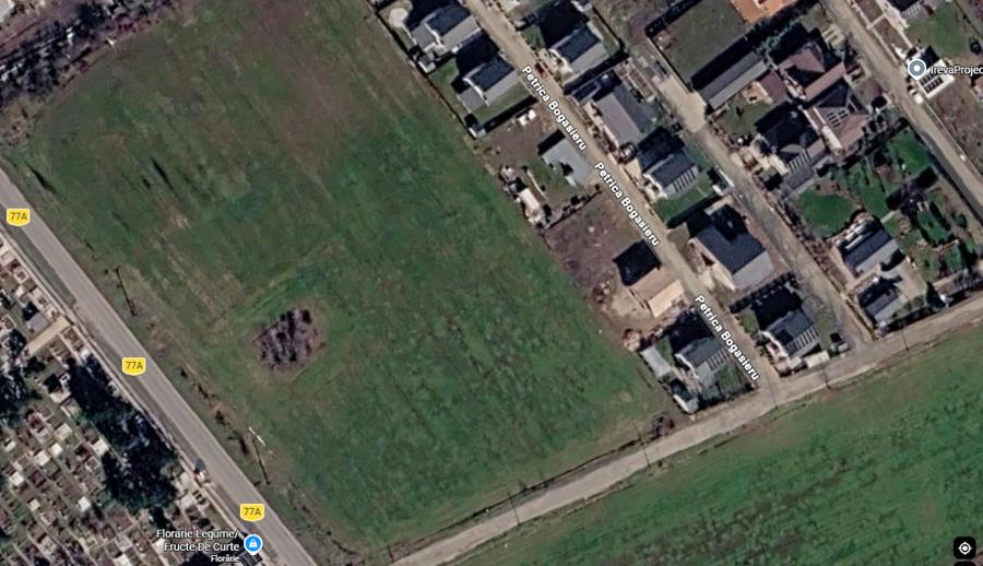 Teren Construcții intravilan de 1050 mp, în Samurcași