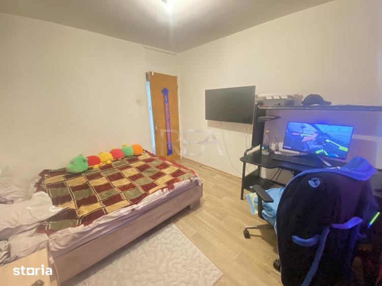 Apartament cu 4 camere semidecomandat, mobilat în Rahova
