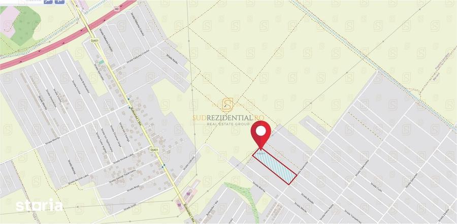 Teren 501 mp de vanzare, investitie imobiliara in Comuna Berceni, If - 7