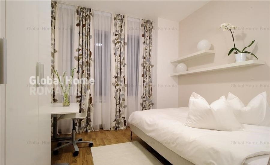 Apartament cu 3 camere semidecomandat, mobilat în Băneasa