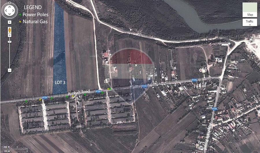 Teren agricol extravilan de 28800 mp, în Poșta