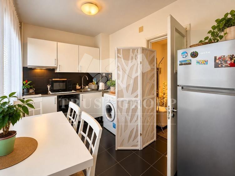 Apartament cu 2 camere, mobilat în Iancului