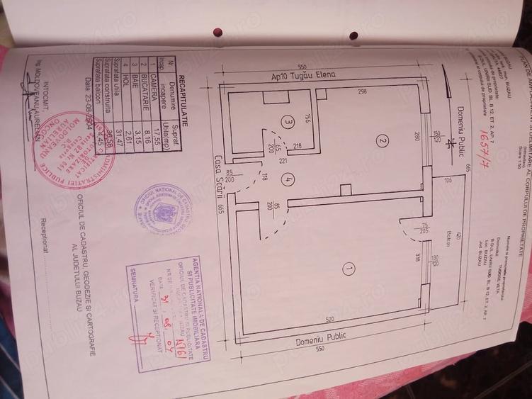 Garsonieră decomandată în Unirii Sud