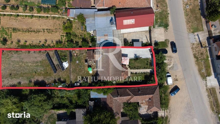 Casă cu 3 camere cu Teren 1068 Mp în Vadu Crișului