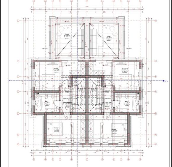 Duplex cu 4 camere cu Canalizare în Ghiroda