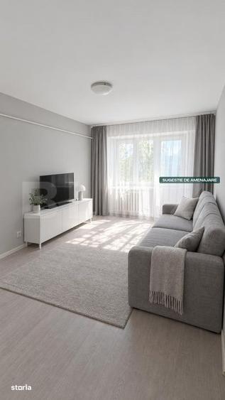 Apartament cu 2 camere semidecomandat în Sârbi