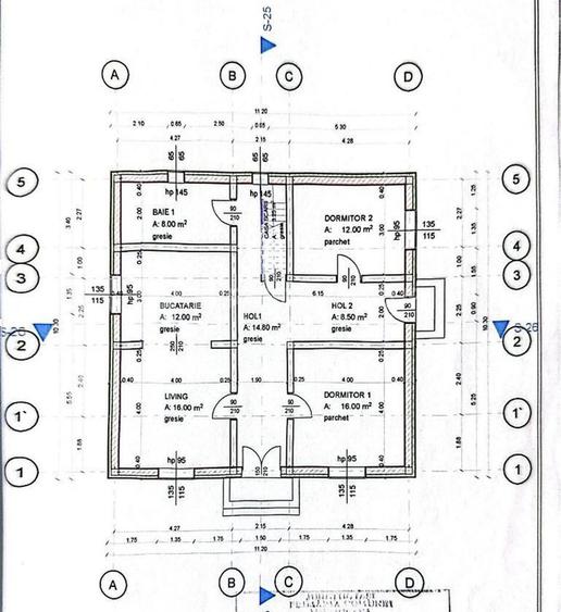 Casă cu 4 camere cu Teren 1517 Mp în Hadâmbu