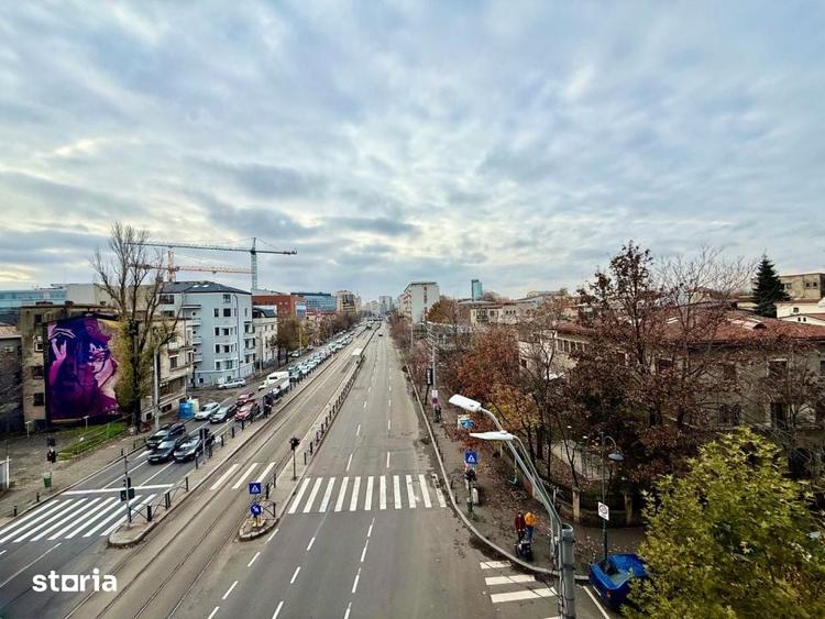 Apartament cu 2 camere decomandat, mobilat în Dorobanți