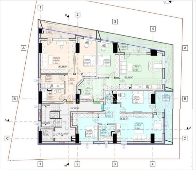Apartament 2 si 3 camere la alb cu loc de parcare inclus - 2