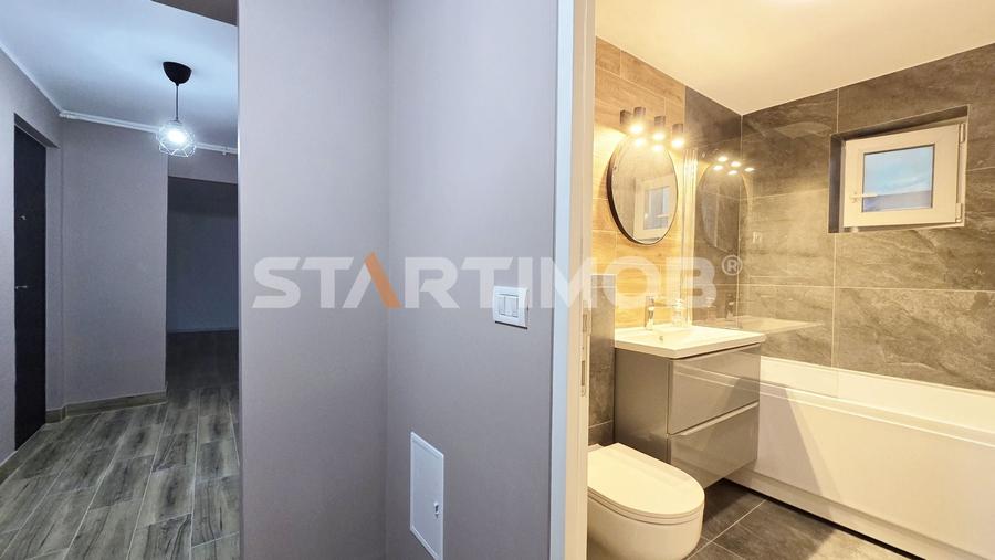 Apartament cu 3 camere decomandat, mobilat în Vlahuță