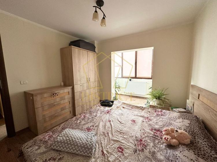 Apartament cu 3 camere semidecomandat, mobilat în Șagului