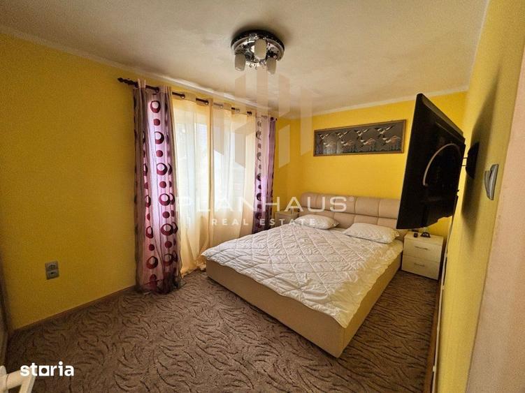 Apartament cu 3 camere semidecomandat, mobilat în Traian