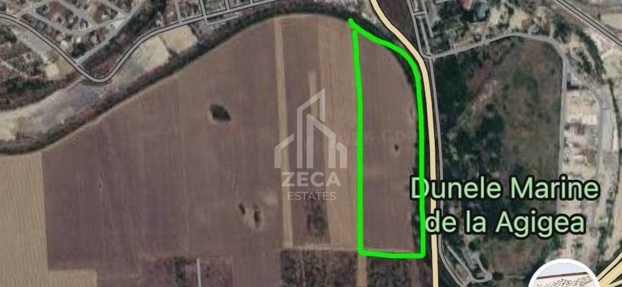 Teren Construcții intravilan de 38505 mp, în Agigea