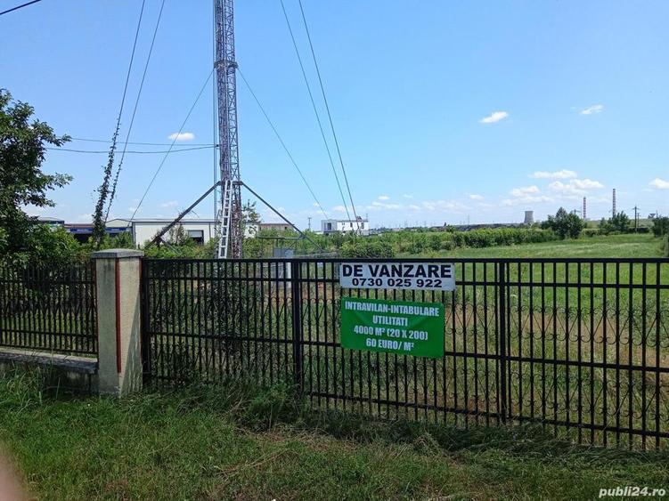 Teren de 4000 mp, în Bucov