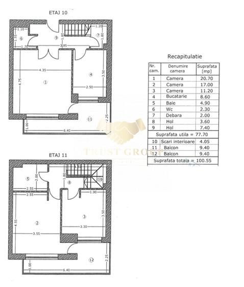 Apartament cu 3 camere decomandat în Parcul Circului