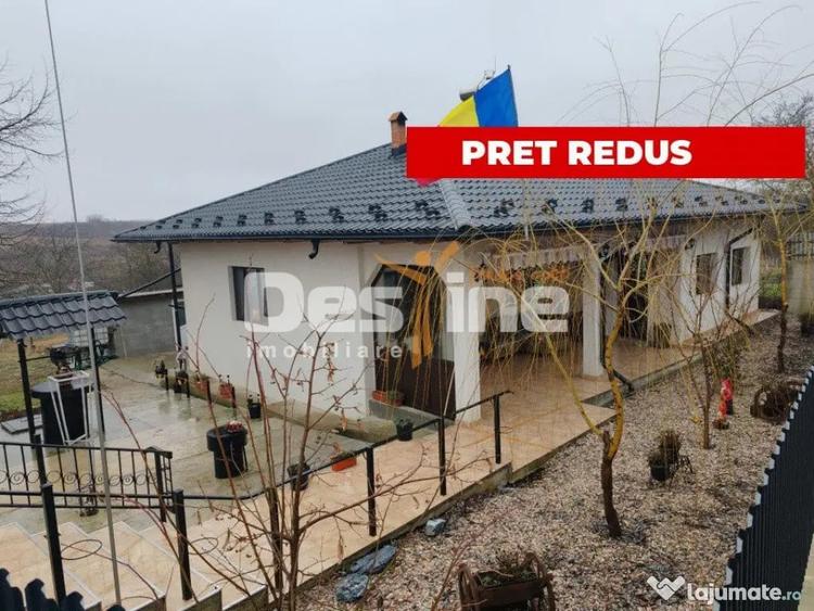 Casă cu 5 camere cu Teren 3000 Mp în Mânjești