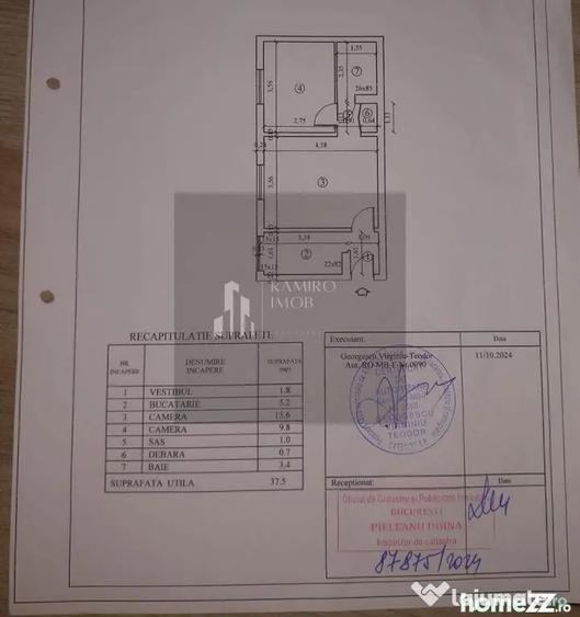 Apartament cu 2 camere semidecomandat în Brâncoveanu
