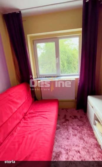 Apartament cu 3 camere semidecomandat, mobilat în Rahova