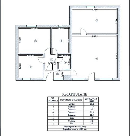 Casă cu 4 camere cu Teren 603 Mp în Petrăchioaia