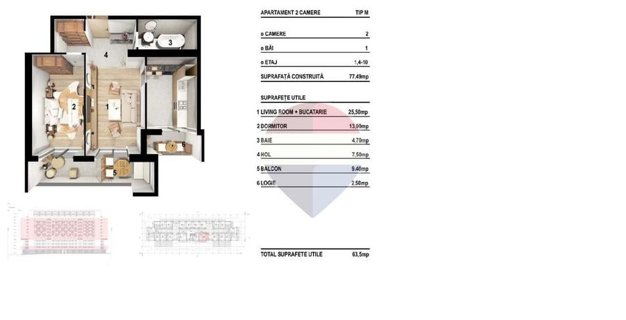 APARTAMENTE DE VANZARE – SPLAIUL UNIRII 550 | NEW WORLD RESIDENCE - 20