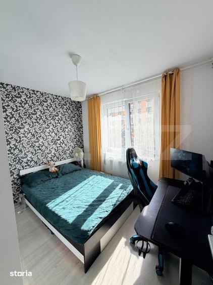 Apartament cu 3 camere, mobilat în Tractorul