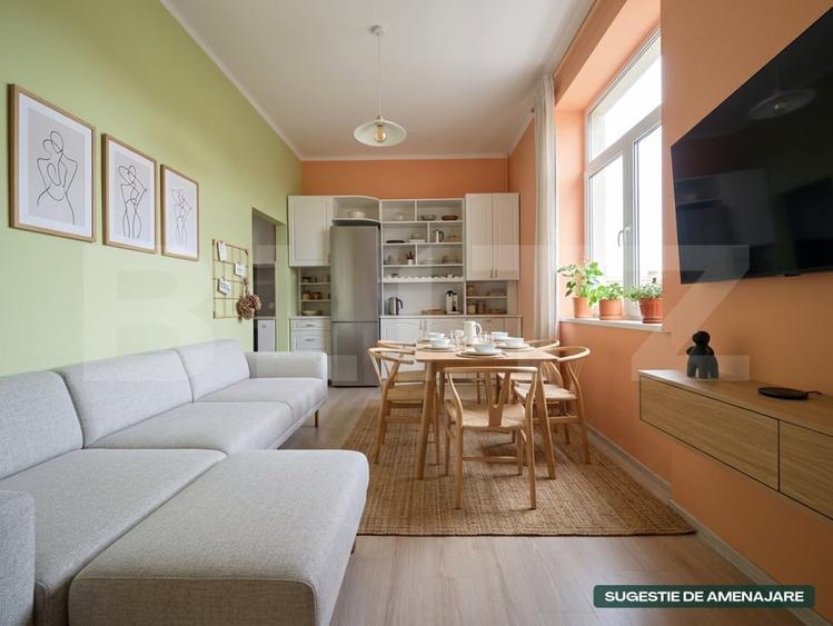Apartament 3 camere, 75.25 mp, zonă Semicentrală - 10