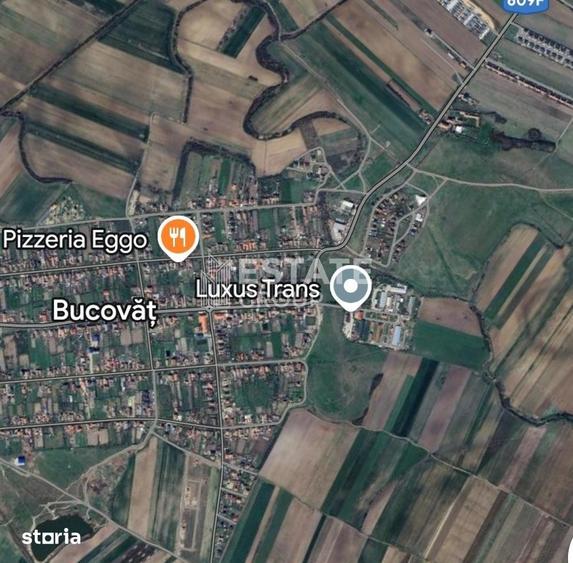 Teren de 3296 mp, în Bucovăț