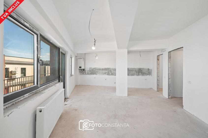 Apartament cu 2 camere decomandat în Tomis Plus