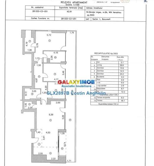 Apartament cu 4 camere decomandat, mobilat în Herăstrău
