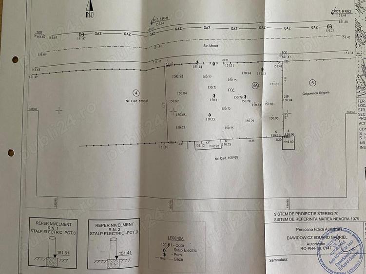Teren de 246 mp, în Exterior Vest