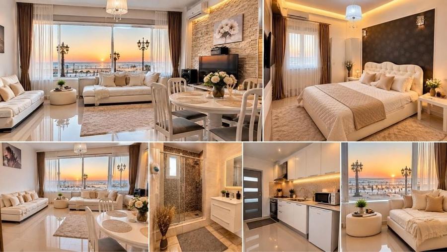 Apartament cu 2 camere semidecomandat în Nord
