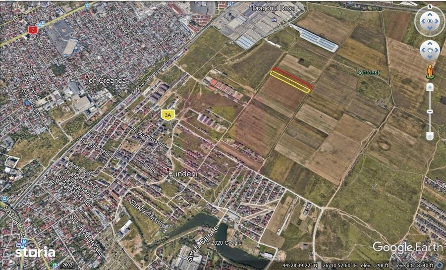 Vanzare 7500 mp teren Fundeni-Dobroesti-Stejarului - 1