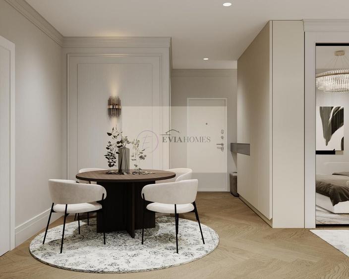 Apartament cu 2 camere semidecomandat, mobilat în Ultracentral