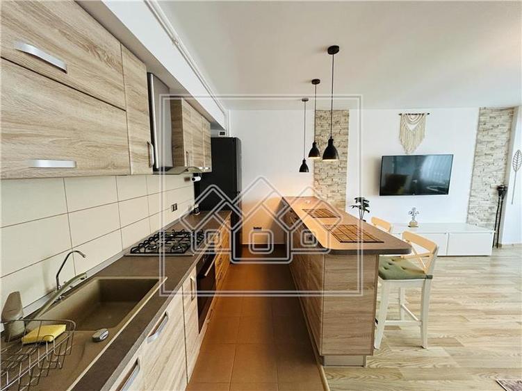 Ap cu 3 camere, balcon, mobilat si utilat, Zona D. Stanca - 6