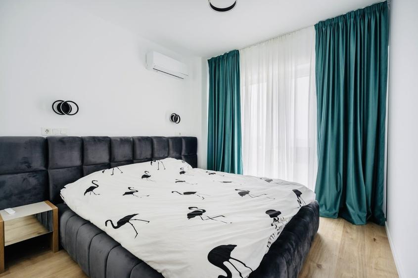 Apartament cu 2 camere semidecomandat, mobilat în Floreasca