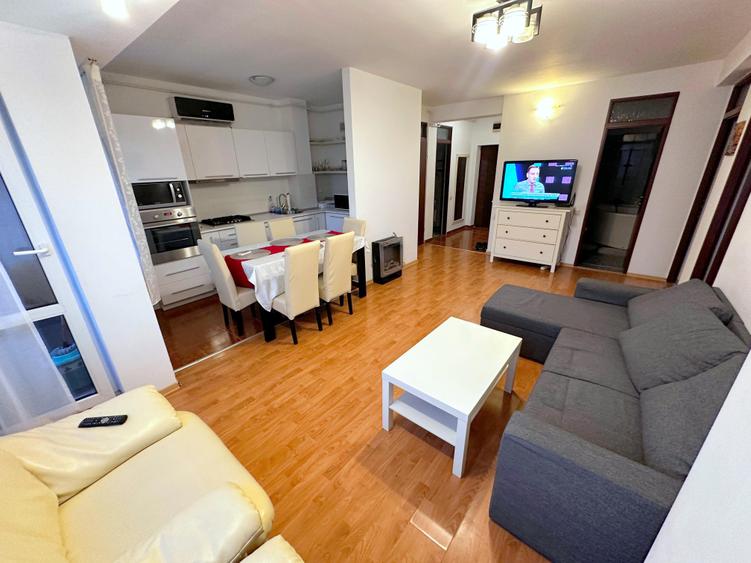 Apartament cu 3 camere semidecomandat, mobilat în Mărăști — fotografia 2