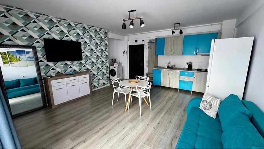 Apartament cu 2 camere semidecomandat în Năvodari Tabără