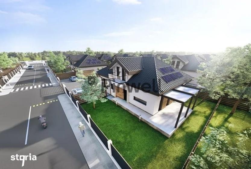 Casa premium P+M intr-un ansamblu exclusivist din Tunari | 5 camere | - 12