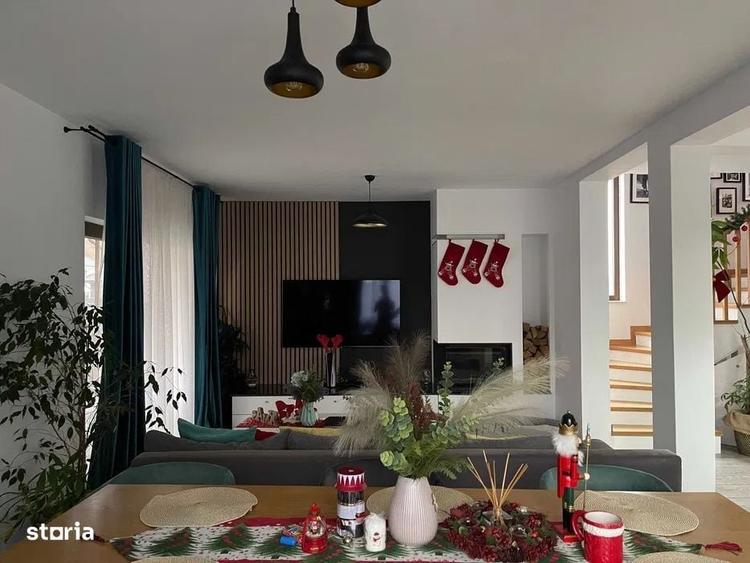Casa moderna, mobilata, cu statie de incarcare EV | Popesti - 6