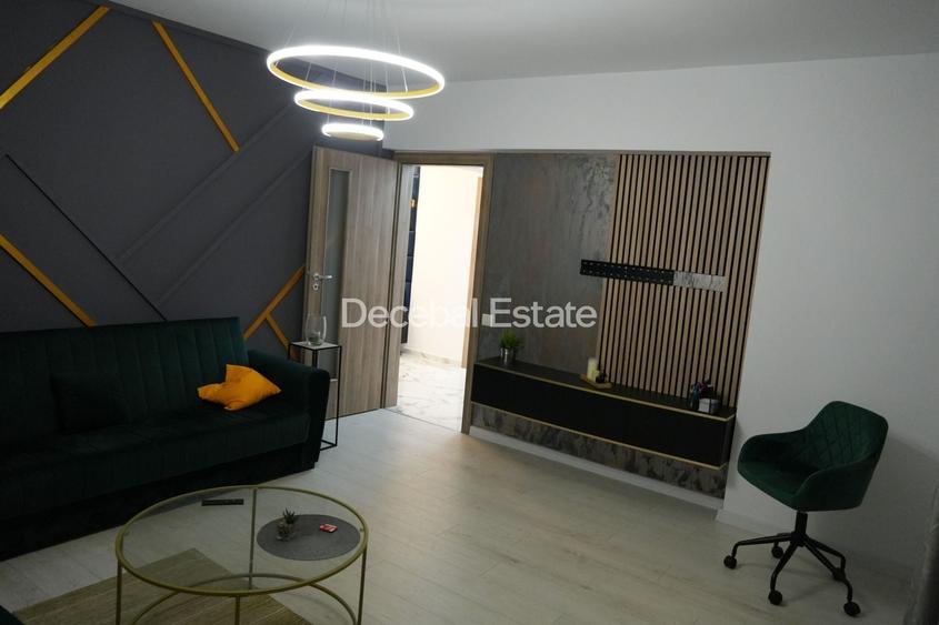 Apartament cu 3 camere decomandat, mobilat în Rahova