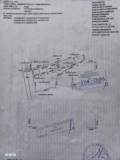 Teren de 1300 mp, în Bârnova