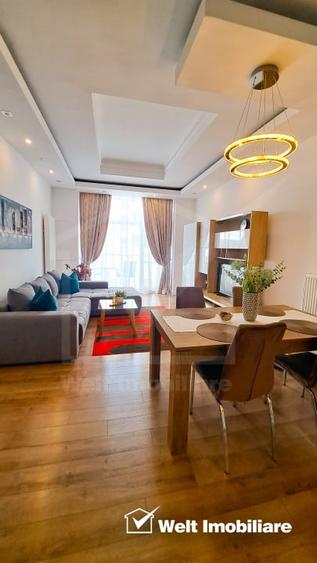 Apartament cu 2 camere semidecomandat, mobilat în Central — fotografia 1