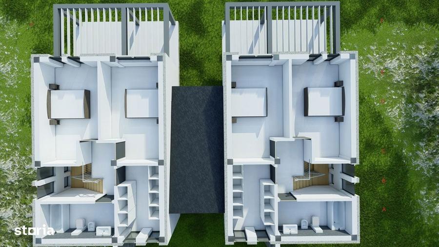 Casă cu 5 camere cu Teren 330 Mp în Horpaz