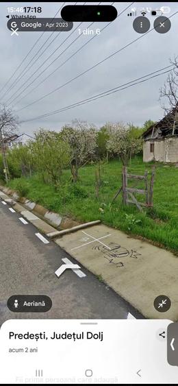 Teren de 1000 mp, în Predești