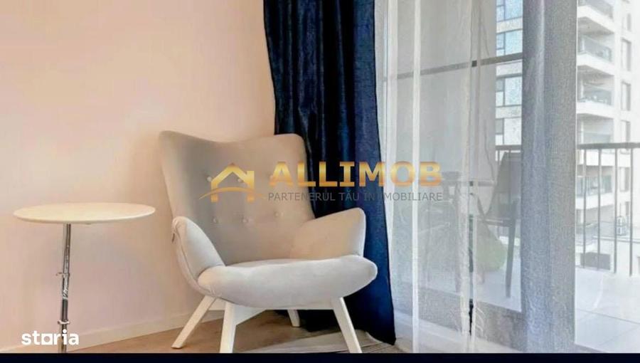 Apartament cu 2 camere semidecomandat, mobilat în Străulești